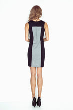 Load image into Gallery viewer, Two-color dress - black + gray MM 006-3