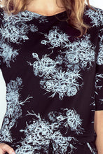 Load image into Gallery viewer, Morimia MM 007-1 Sporty dress - Black + white flower