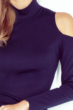 Load image into Gallery viewer, Morimia MM 008-1 Golf dress - long sleeve - navy blue