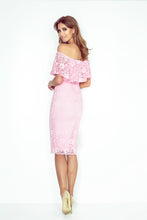 Load image into Gallery viewer, MM 013-2 Dress with frill - lace - light pink