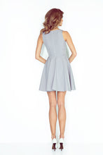 Load image into Gallery viewer, MM 014-3 Dress - heart-shaped neckline - grey