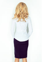 Load image into Gallery viewer, Morimia White blouse - buttons MM 016-4