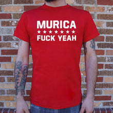 Load image into Gallery viewer, Murica Fuck Yeah T-Shirt (Mens)