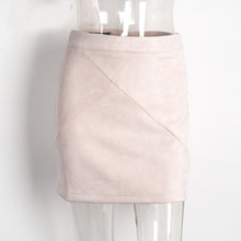 Load image into Gallery viewer, Vintage Leather Suede Pencil Skirt