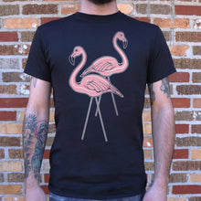 Load image into Gallery viewer, Pink Flamingos T-Shirt (Mens)