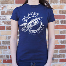 Cargar imagen en el visor de la galería, Planet Express Spaceship T-Shirt (Ladies)