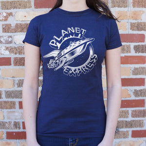 Planet Express Spaceship T-Shirt (Ladies)