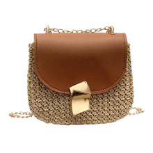 Load image into Gallery viewer, Hexagon Rattan Handmade Woven Bag