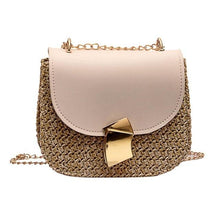 Load image into Gallery viewer, Hexagon Rattan Handmade Woven Bag