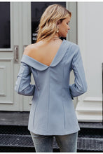 Load image into Gallery viewer, One Shoulder Women's Blazer