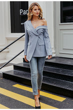 Load image into Gallery viewer, One Shoulder Women's Blazer
