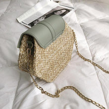 Load image into Gallery viewer, Hexagon Rattan Handmade Woven Bag