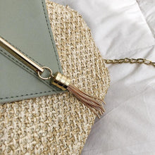 Load image into Gallery viewer, Hexagon Rattan Handmade Woven Bag
