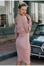 Charger l&#39;image dans la galerie, Knitted Two Piece Dress