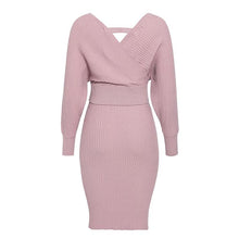 Charger l&#39;image dans la galerie, Knitted Two Piece Dress