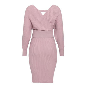 Knitted Two Piece Dress