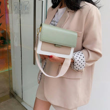 Load image into Gallery viewer, Luxury Contrast Leather Crossbody Bag