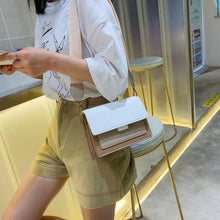 Load image into Gallery viewer, Luxury Contrast Leather Crossbody Bag