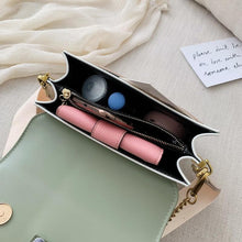 Load image into Gallery viewer, Luxury Contrast Leather Crossbody Bag