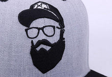 Cargar imagen en el visor de la galería, Grey cool hip hop baseball cap