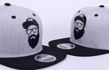 Cargar imagen en el visor de la galería, Grey cool hip hop baseball cap