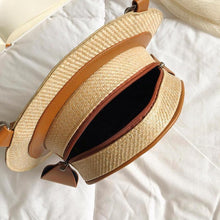 Load image into Gallery viewer, Hat Shaped Straw Bag