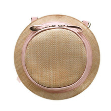 Load image into Gallery viewer, Hat Shaped Straw Bag