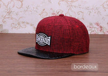 Load image into Gallery viewer, Quality linen cotton mens snapback cap