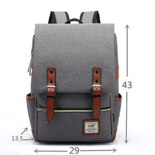 Load image into Gallery viewer, Vintage Canvas Backpack