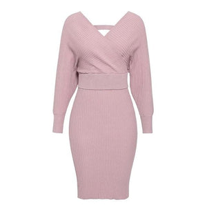 Knitted Two Piece Dress