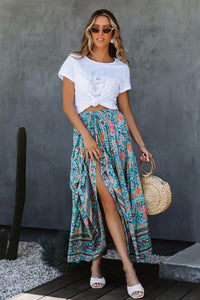Casual Beach Maxi Skirt