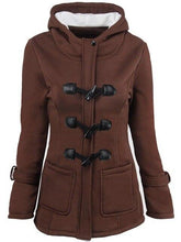 Load image into Gallery viewer, Hooded Cotton Slim Fit Single Breasted Zipper Jacket