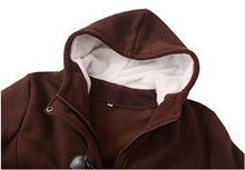 Load image into Gallery viewer, Hooded Cotton Slim Fit Single Breasted Zipper Jacket