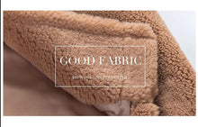 Load image into Gallery viewer, New arrival winter teddy bear long warm coat