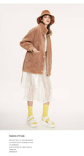 Load image into Gallery viewer, Real fur teddy bear style winter coat