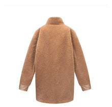 Load image into Gallery viewer, Real fur teddy bear style winter coat