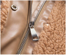 Load image into Gallery viewer, Real fur teddy bear style winter coat