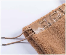 Load image into Gallery viewer, Real fur teddy bear style winter coat