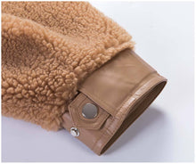 Load image into Gallery viewer, Real fur teddy bear style winter coat