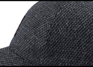 Woolen Knitted Design Baseball Cap with Earflaps