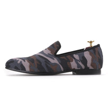 Load image into Gallery viewer, Handmade Classic Camouflage Men's Loafers