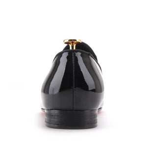 Black Patent Leather Men's Shoes