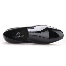 Load image into Gallery viewer, Black Patent Leather Men&#39;s Shoes