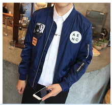 Load image into Gallery viewer, New Hip Hop Patch Designs Slim Fit Pilot Bomber Jacket
