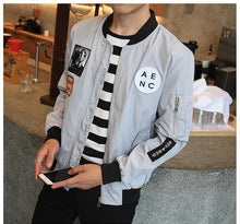 Load image into Gallery viewer, New Hip Hop Patch Designs Slim Fit Pilot Bomber Jacket