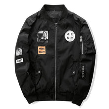 Load image into Gallery viewer, New Hip Hop Patch Designs Slim Fit Pilot Bomber Jacket