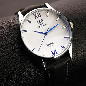 Stylish Leather strap Quartz Watch
