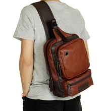 Load image into Gallery viewer, Casual Leather Shoulder  backpack