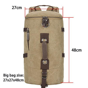 Large mountaineering travel backpack