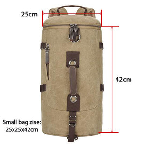 Large mountaineering travel backpack